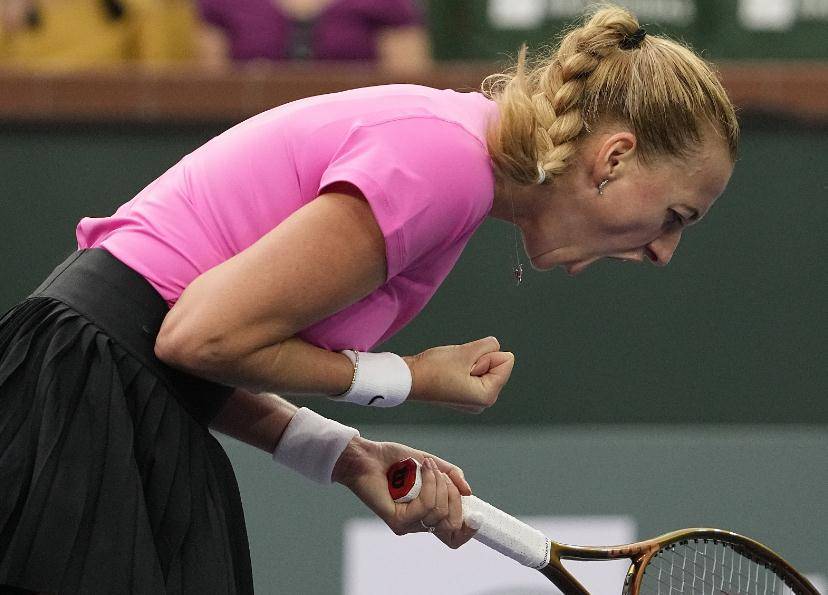 科维托娃回归赛场，爆冷首场状态亮眼，德国队观众沸腾！